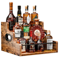 In-Stock Multi-Layer Liquor Display Rack Living Room Bar Display Rack Spice Storage Rack Step-Ladder Style