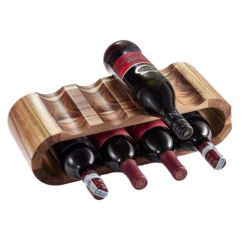 Wooden Wine Rack Freestanding Desktop Wine Rack Freestanding Desktop Wine Rack Suitable for Red Wine Storage