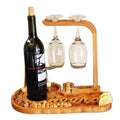 Multifunctional Home Gift Wine Rack With Stand and Glass Stand for Restaurant Furniture and Display Stand