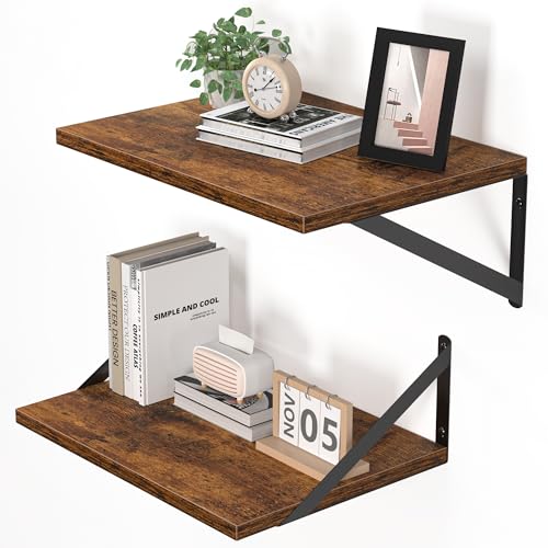 American Style Wooden Wall Shelf Solid Wood Single-Line Partition Living Room Bedroom Two-Piece Set Wall-Mounted Storage Shelf