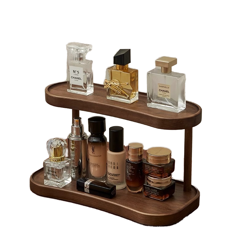 Tea Cup Holder Tea Stand Desktop Organizer Cosmetic Display Rack Chinese Style Multi-layer Small Dining Table Cup Storage Rack