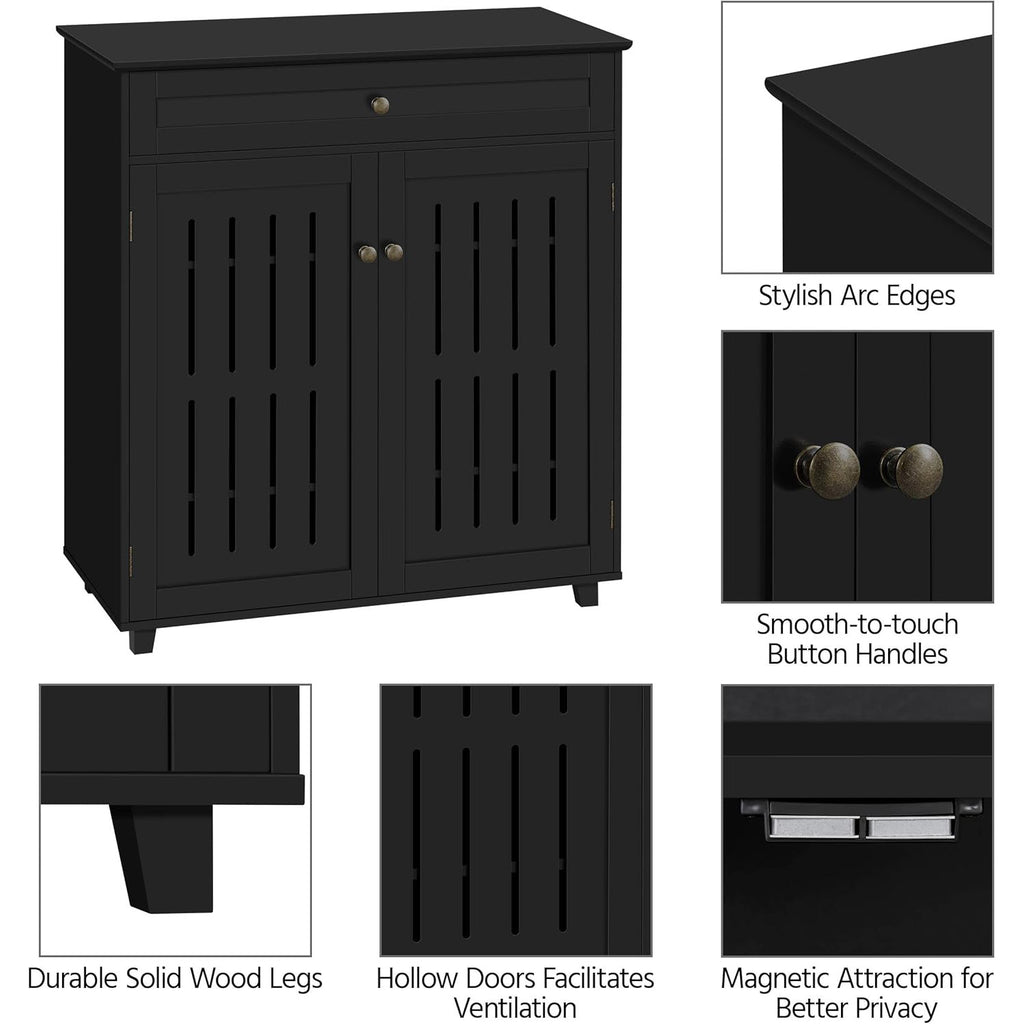 Adjustable Wooden Shoe Storage Cabinet Home Furniture for All Rooms for Living Space