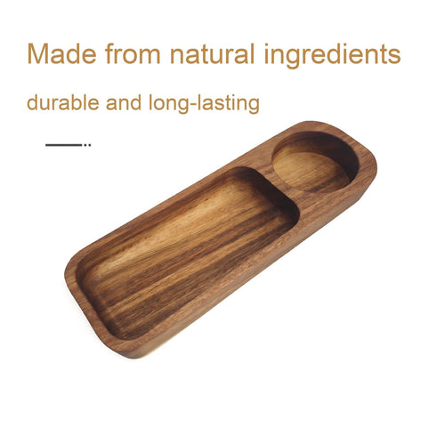Bulk Dinner Plates Vintage Wooden Dinner Plate for Frys Pizza Fruit Cake Tray Wooden Tray