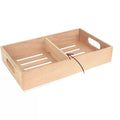 Wooden Cigar Box Rectangular Hollow Carved Thick Tobacco Storage Box Portable Spanish Cedar Wood Cigar Holder Box
