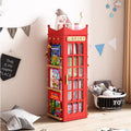 Vintage Telephone Box Bookshelf Study Table Withbookshelf Rotating Bookshelf Wholesale Bookshelves Bookshelf Cabinet
