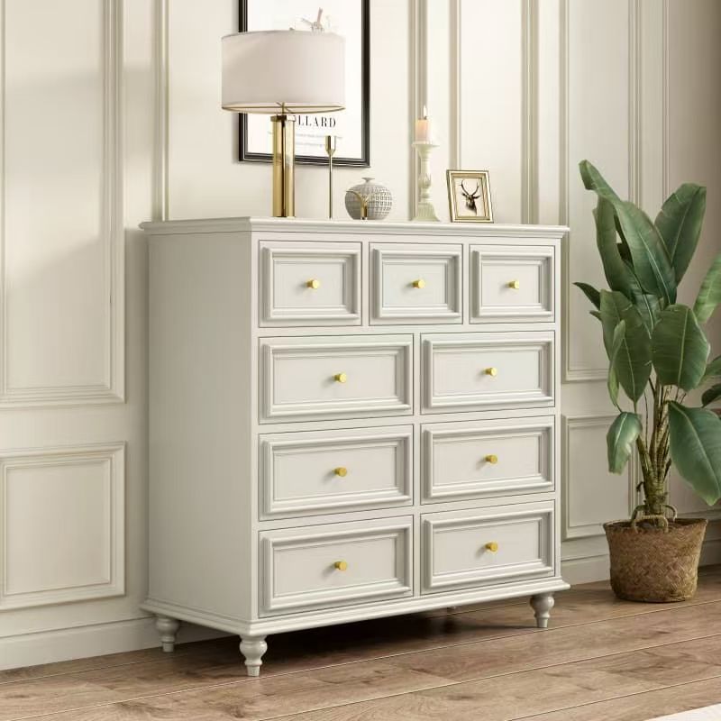 Solid Wood Chest of Drawers Chest of Drawers Solid Wood Nordic Clothing Storage Organizers Box Dressers Furniture