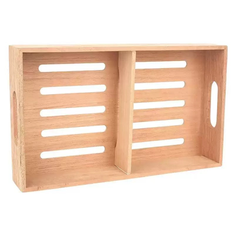 Wooden Cigar Box Rectangular Hollow Carved Thick Tobacco Storage Box Portable Spanish Cedar Wood Cigar Holder Box