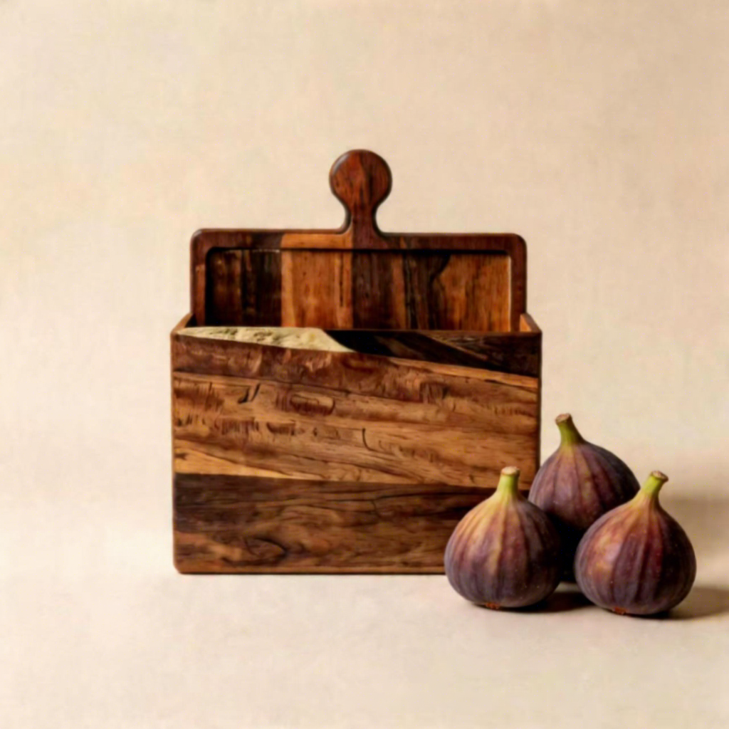 Wooden Tray Puzzle Shape Acacia Wood Tray Kitchen Cutting Board Fruit Steak Pizza Plate Snack Bread Tray