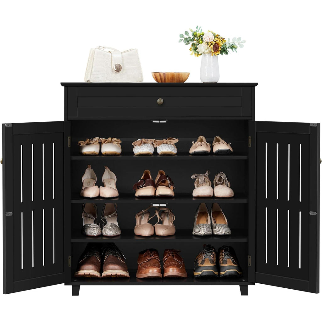 Adjustable Wooden Shoe Storage Cabinet Home Furniture for All Rooms for Living Space