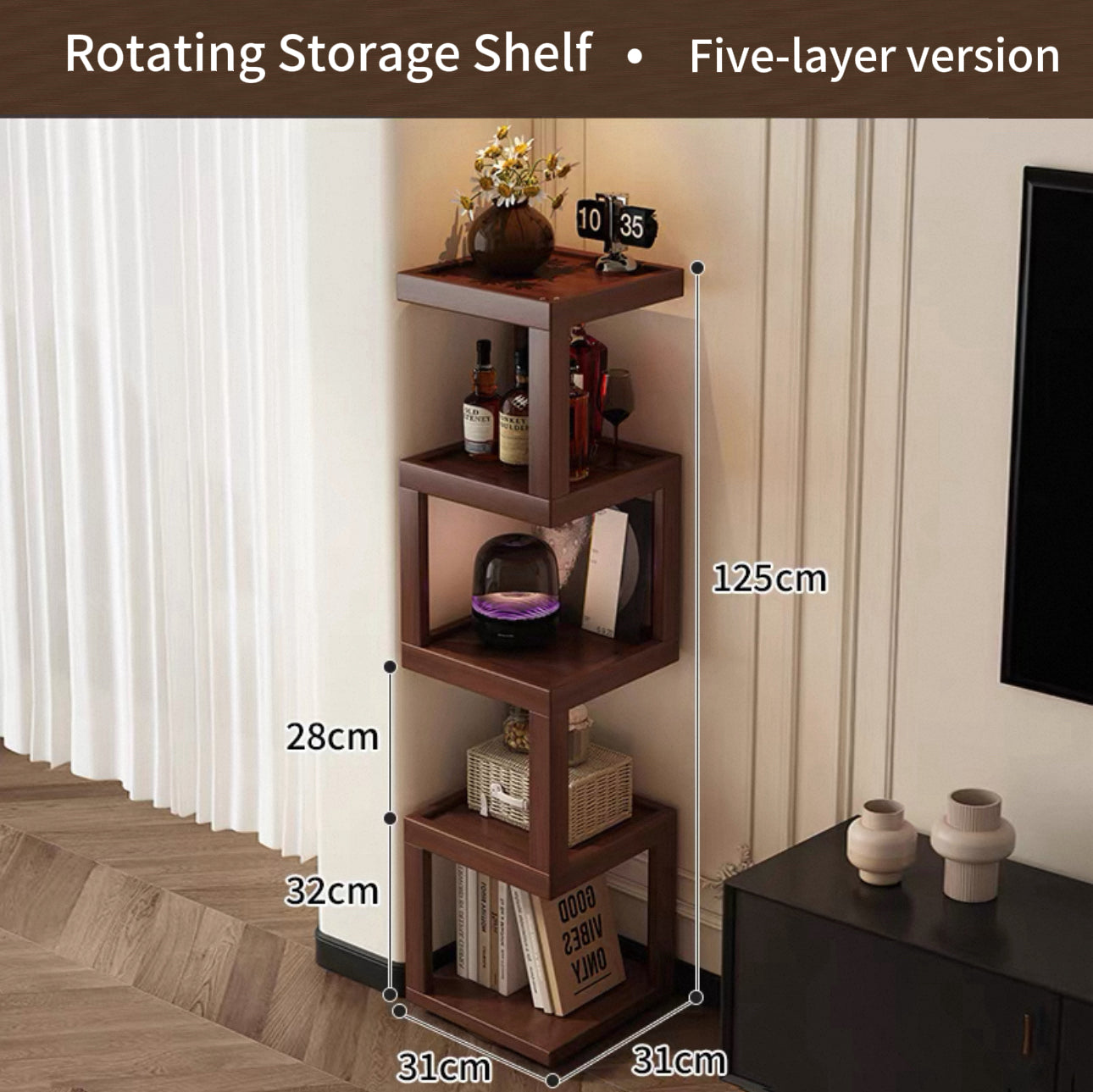 Hobby Display Cases Modern Multifunctional Wooden Living Room Sideboard Side Cabinet Home Decor Corner Storage Rack
