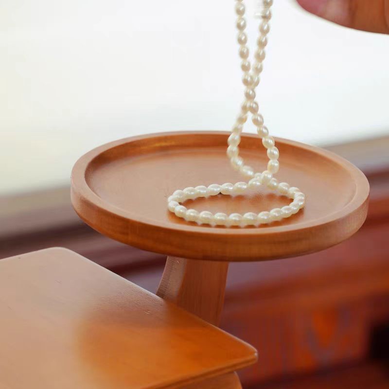 2026 New Design Cute and Sturdy Solid Wood Jewelry Storage Box High-End Exquisite Organizer