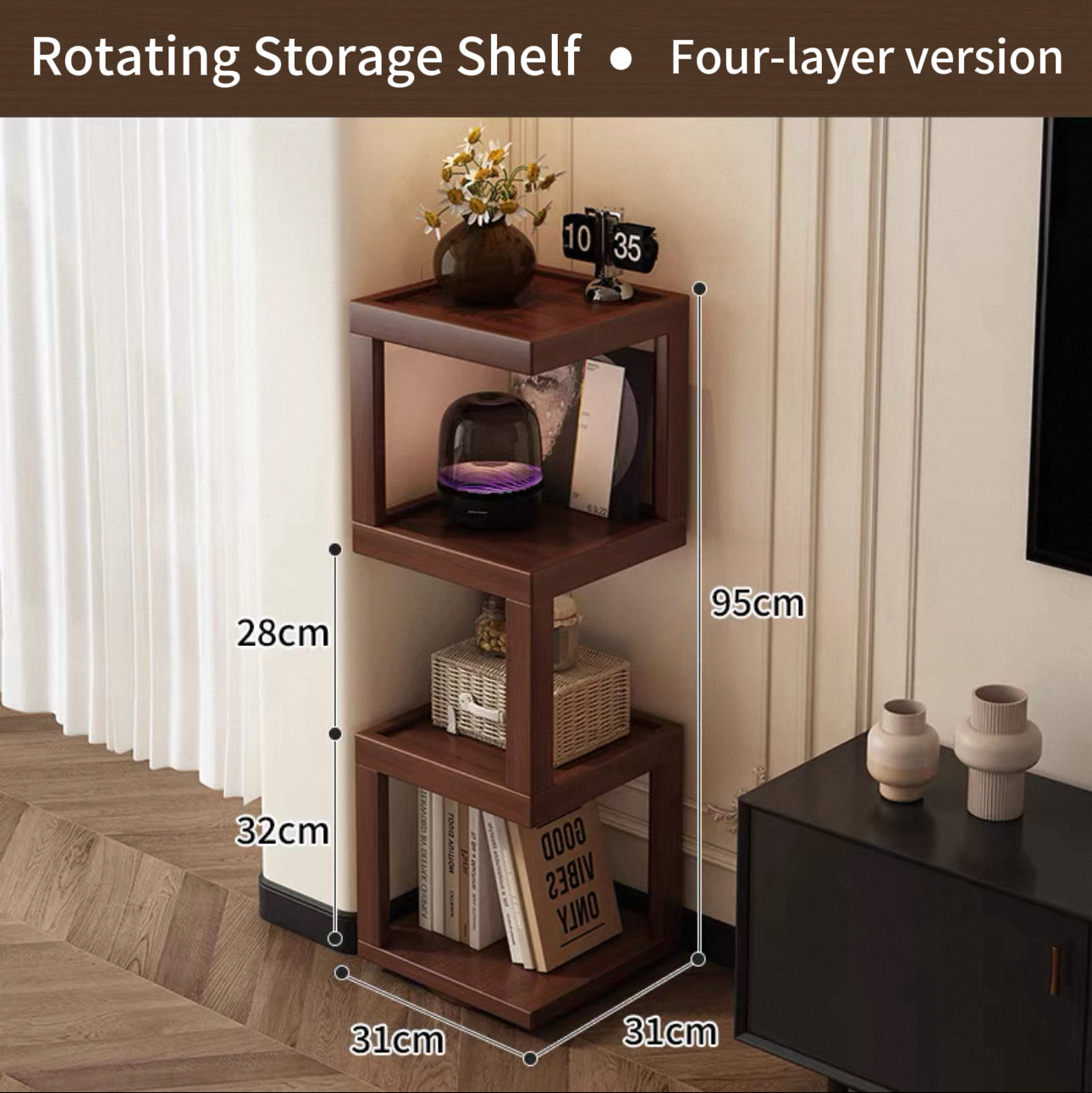Hobby Display Cases Modern Multifunctional Wooden Living Room Sideboard Side Cabinet Home Decor Corner Storage Rack