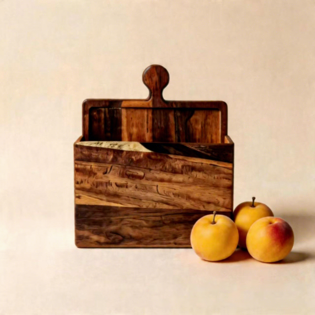 Wooden Tray Puzzle Shape Acacia Wood Tray Kitchen Cutting Board Fruit Steak Pizza Plate Snack Bread Tray
