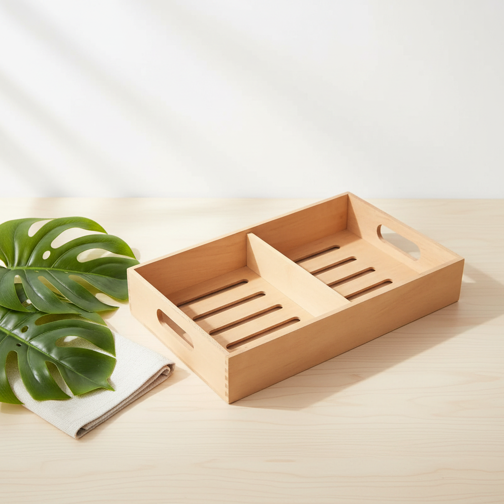 Wooden Cigar Box Rectangular Hollow Carved Thick Tobacco Storage Box Portable Spanish Cedar Wood Cigar Holder Box
