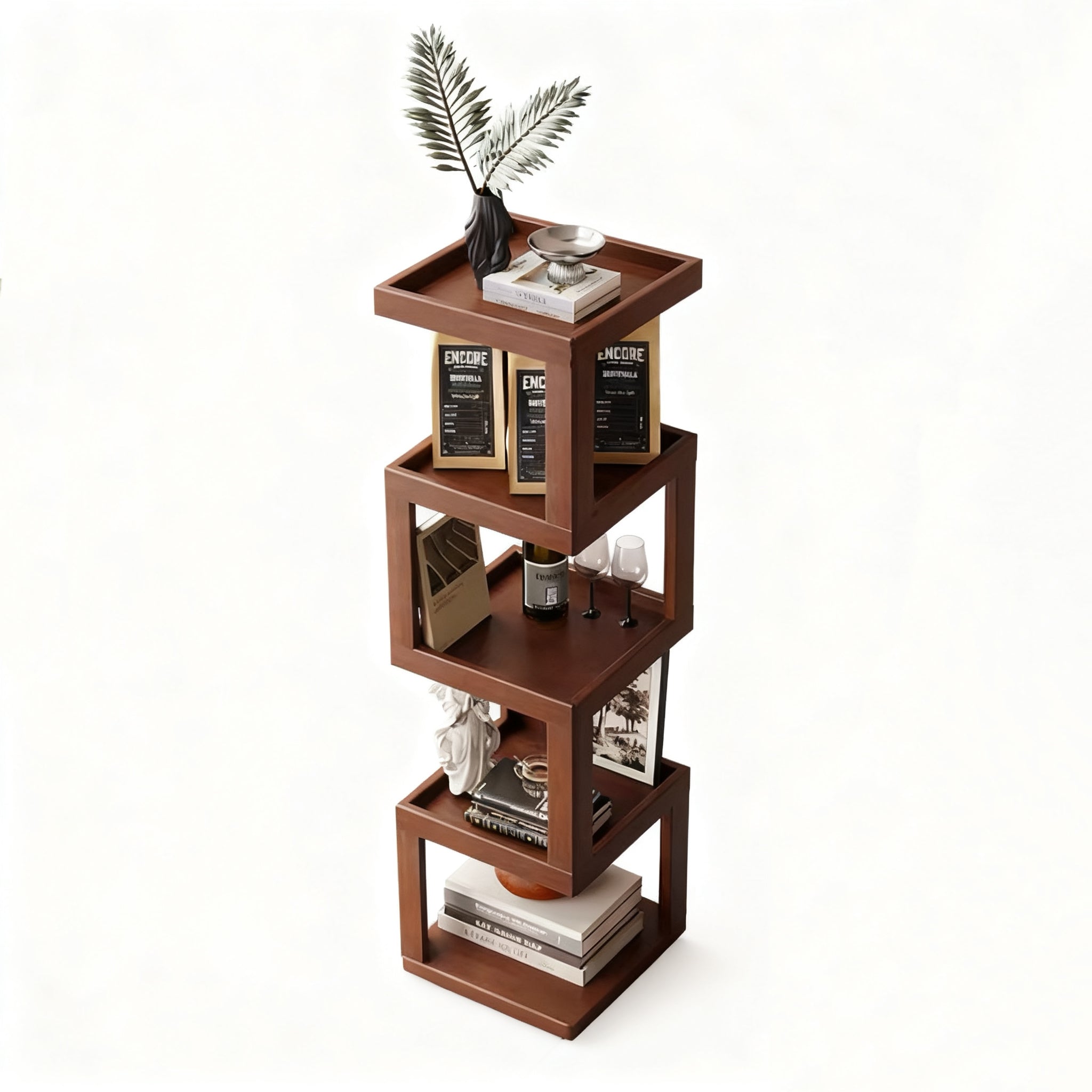 Hobby Display Cases Modern Multifunctional Wooden Living Room Sideboard Side Cabinet Home Decor Corner Storage Rack