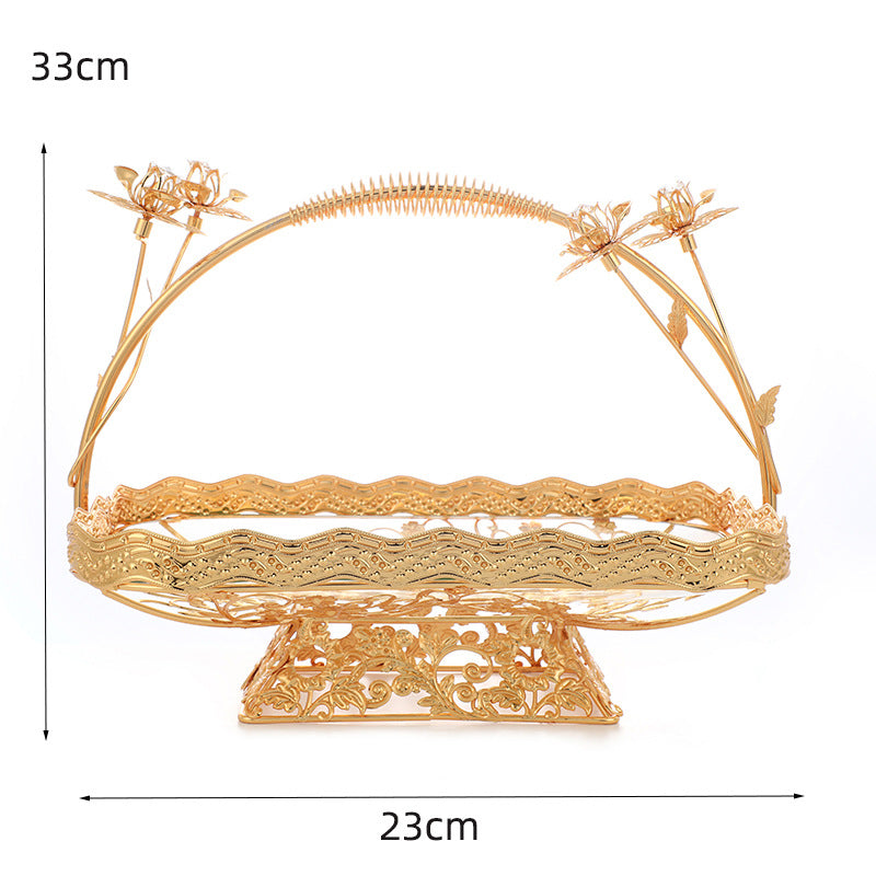 European Classical Fruit Cake Pan Platter Plates Platters and Wholesale Home Decor Decoration Wedding