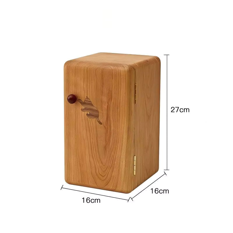 Exquisite Six-Layer Open Jewelry Box Large Capacity Walnut Wood Cabinet-Style Organizer for Stylish Storage